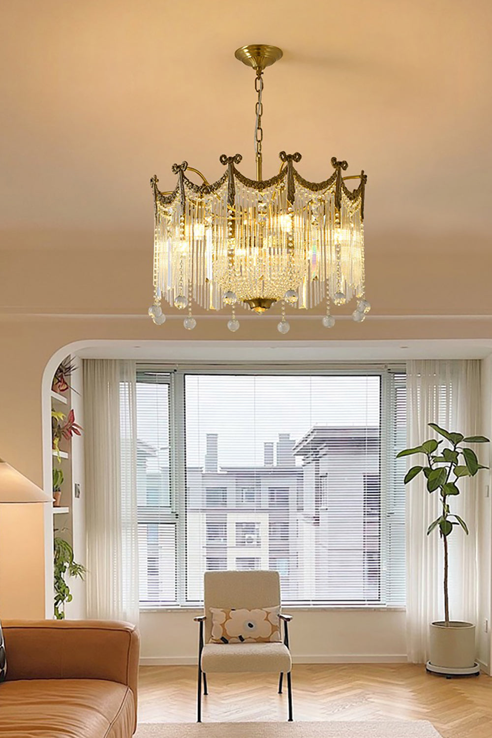 Palace Water Drop Chandelier - morylighting