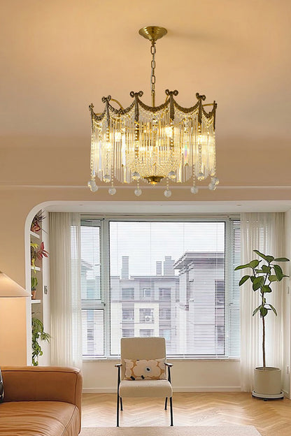 Palace Water Drop Chandelier - morylighting