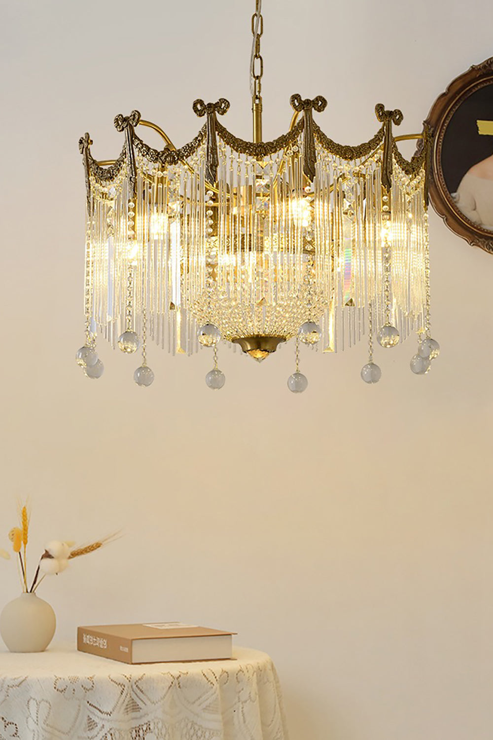 Palace Water Drop Chandelier - morylighting