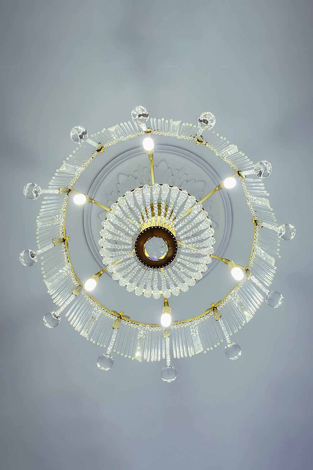 Palace Water Drop Chandelier - morylighting