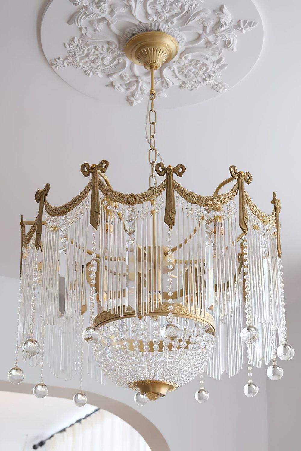 Palace Water Drop Chandelier - morylighting