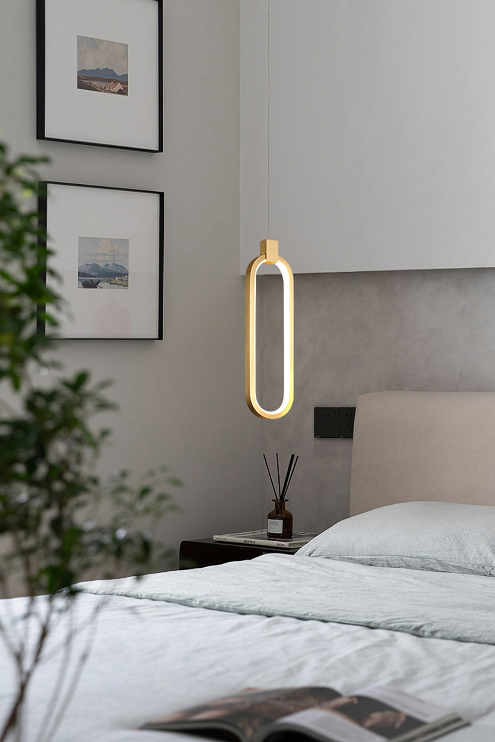 Paperclip LED Pendant Light - morylighting