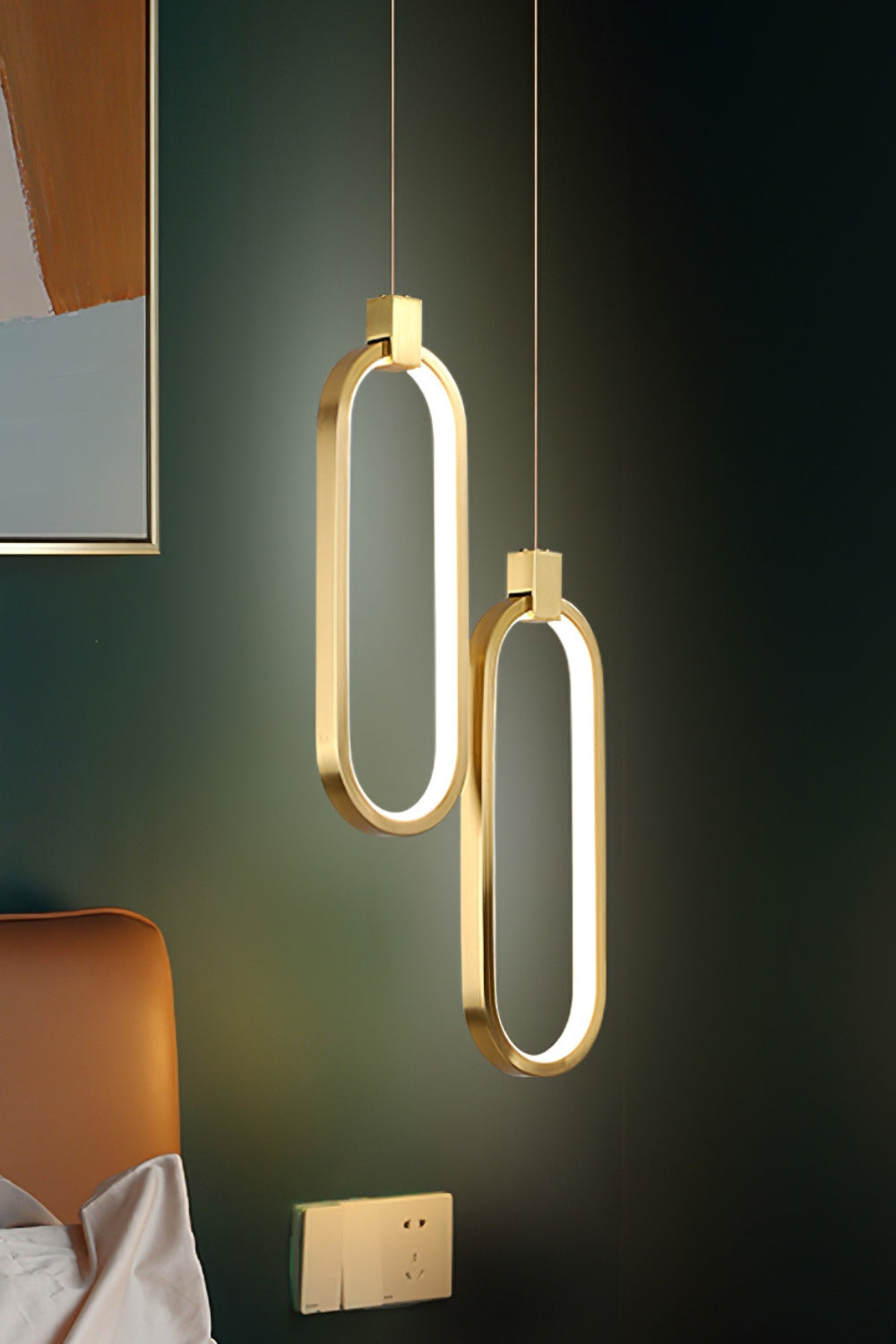 Paperclip LED Pendant Light - morylighting