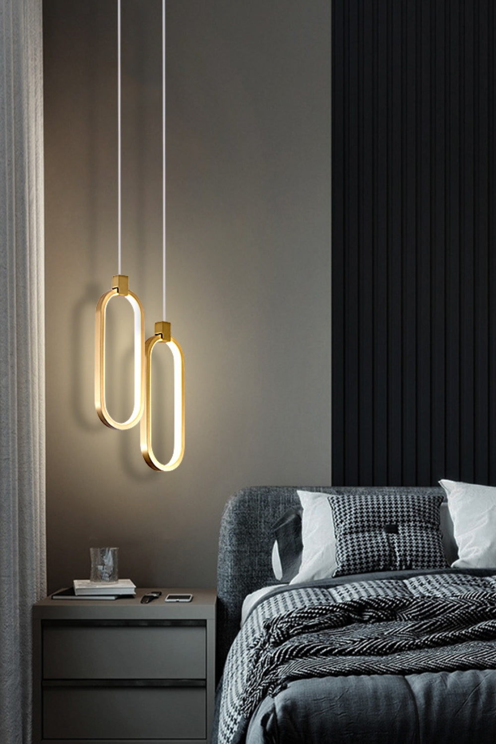 Paperclip LED Pendant Light - morylighting