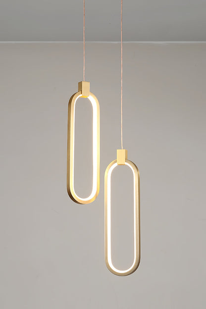 Paperclip LED Pendant Light - morylighting