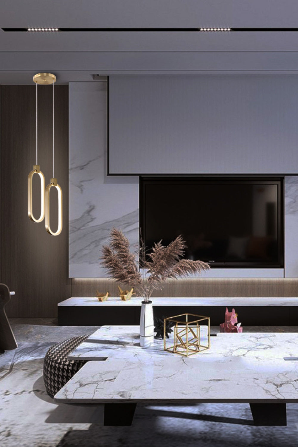 Paperclip LED Pendant Light - morylighting