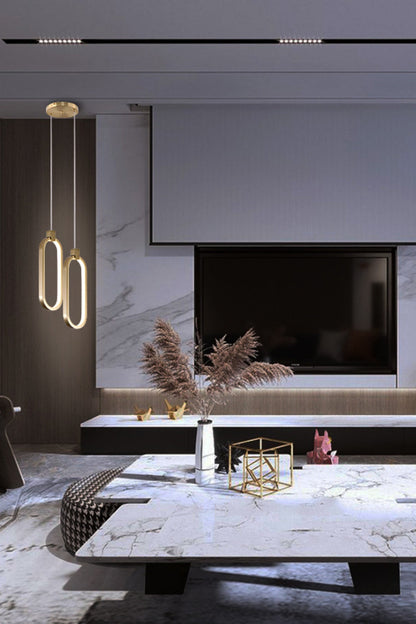 Paperclip LED Pendant Light - morylighting