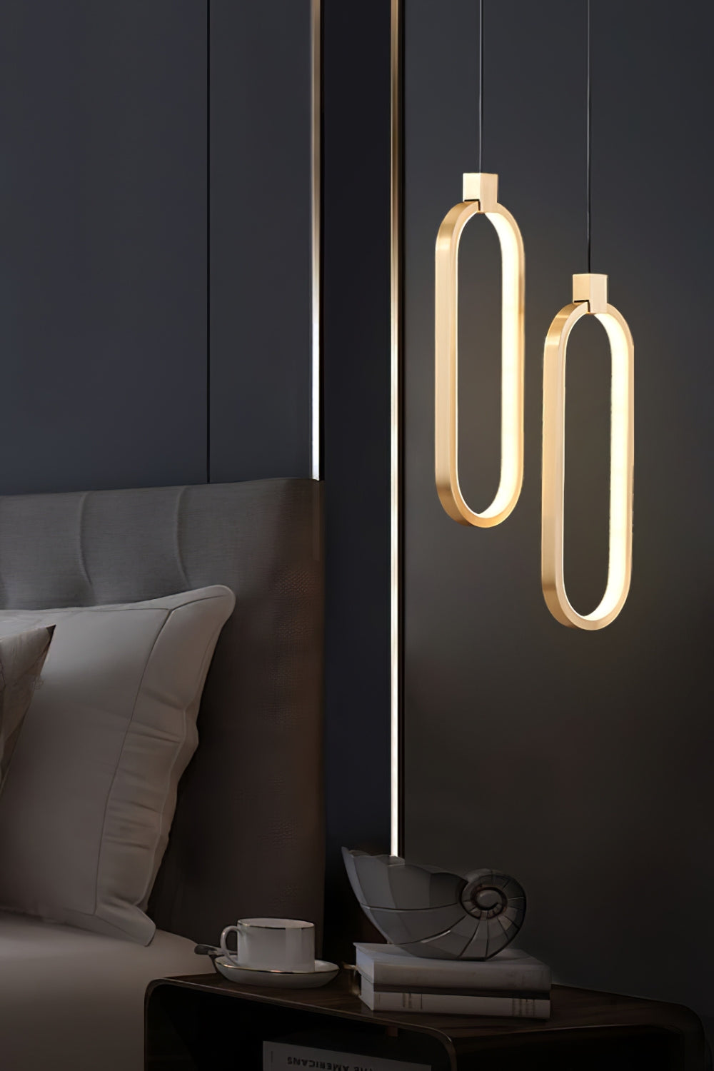 Paperclip LED Pendant Light - morylighting