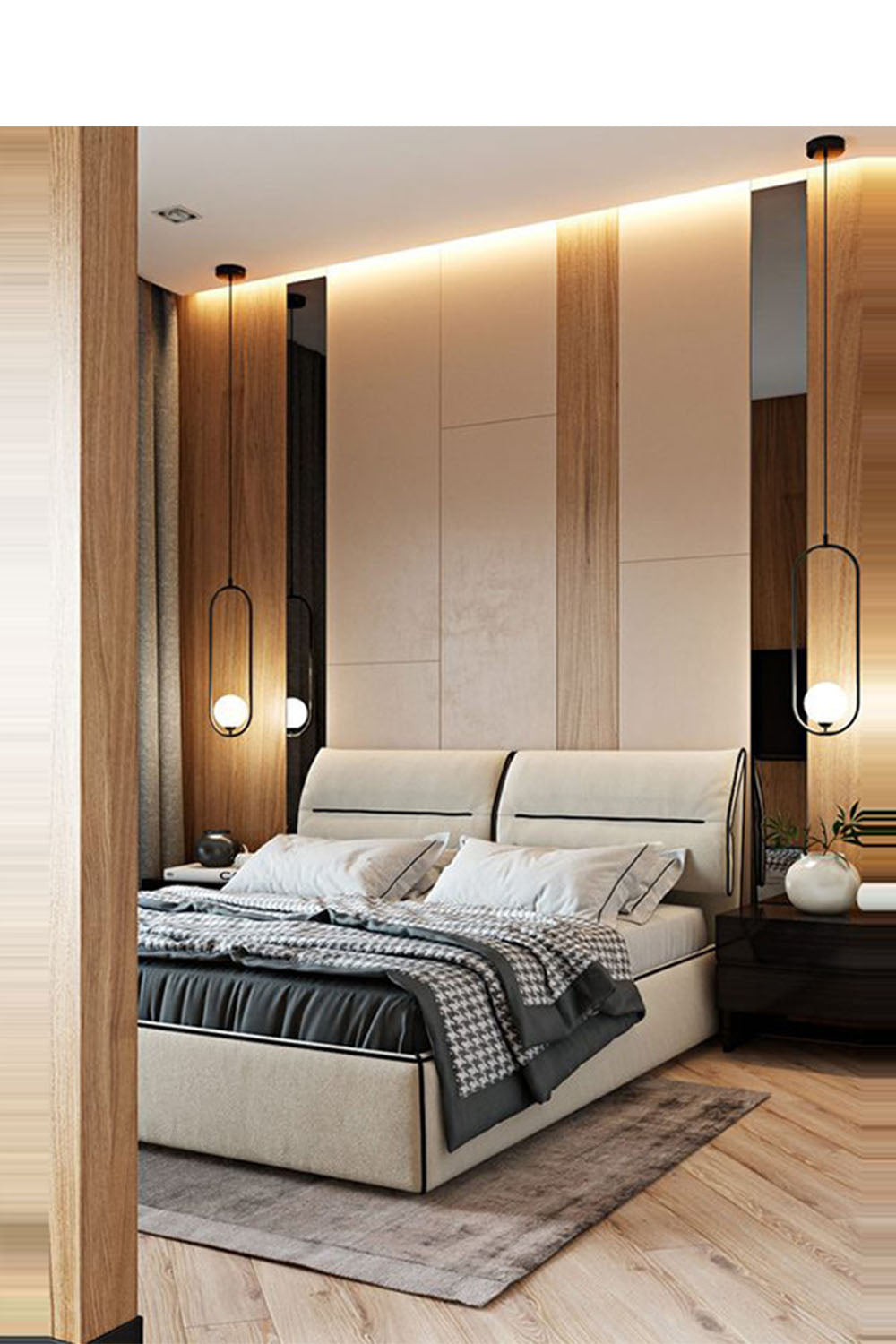 Pearl Arc Pendant Lamp - view 5 | morylighting