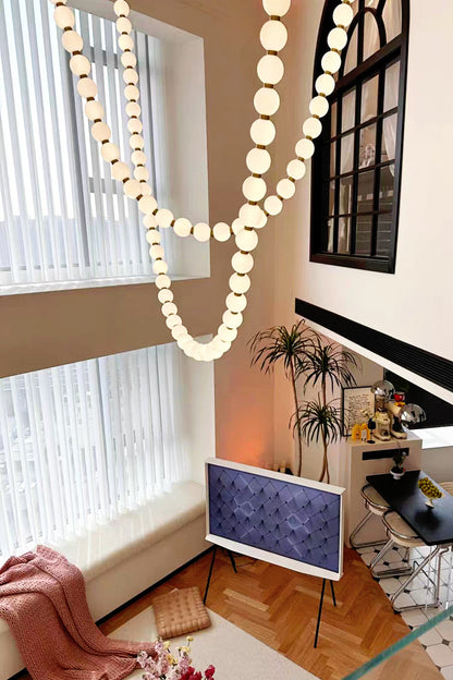 Pearl Necklace Chandelier - view 16 | morylighting
