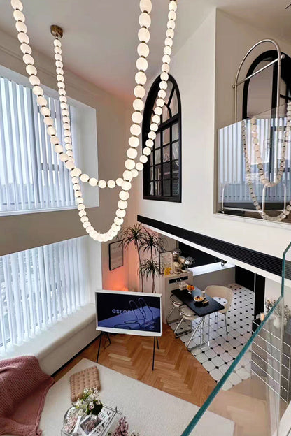 Pearl Necklace Chandelier - view 17 | morylighting