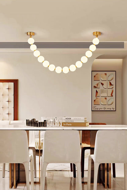 Pearl Necklace Chandelier - view 7 | morylighting