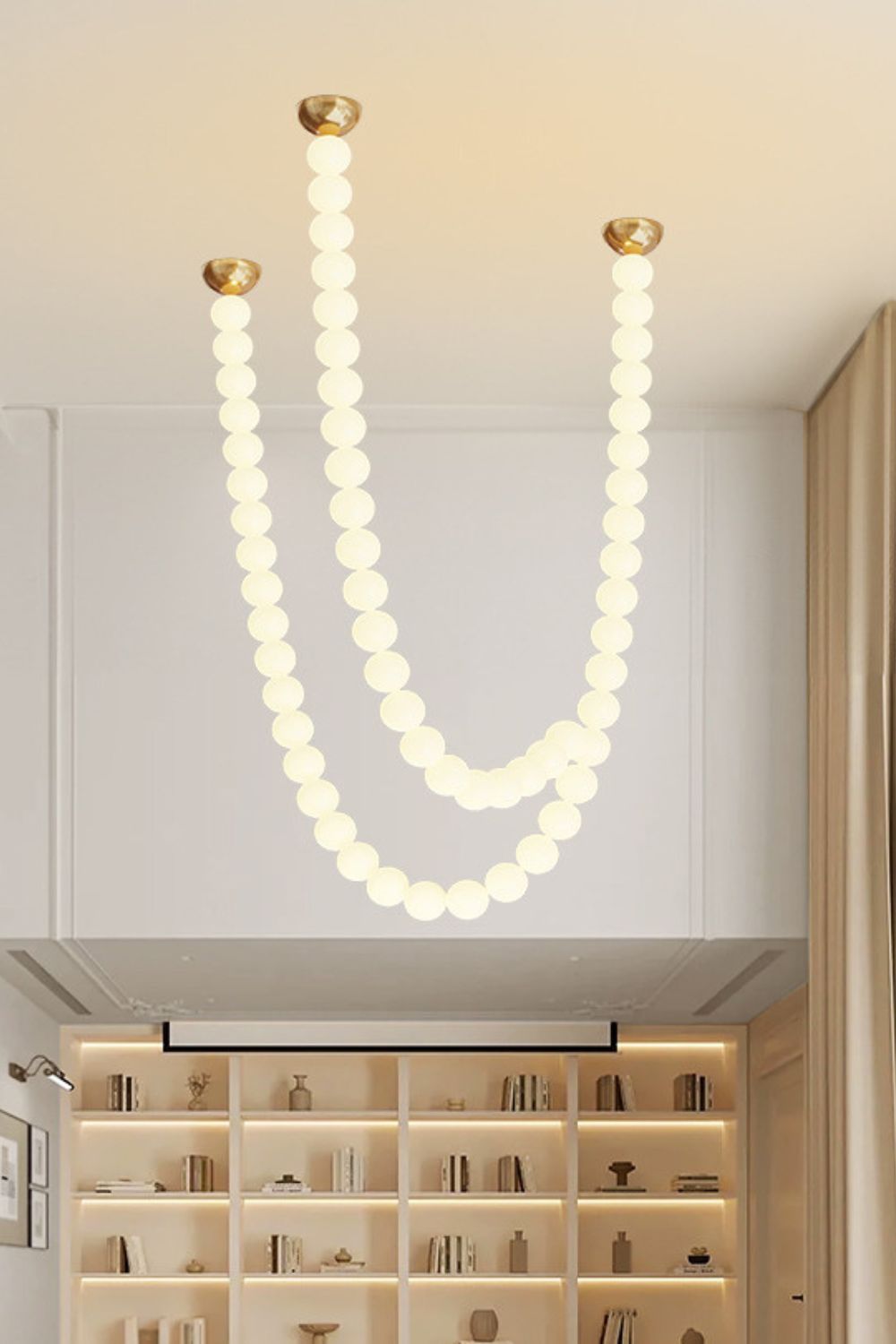 Pearl Necklace Chandelier - view 13 | morylighting