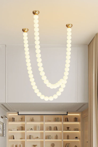 Pearl Necklace Chandelier - view 13 | morylighting