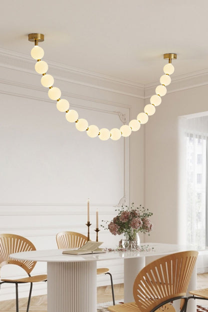 Pearl Necklace Chandelier 12cm - view 19 | morylighting