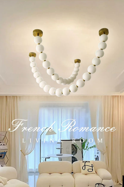 Pearl Necklace Chandelier 12cm - view 22 | morylighting