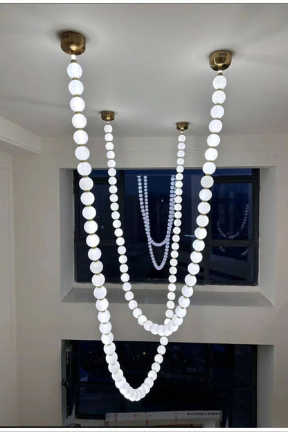 Pearl Necklace Chandelier 12cm - view 34 | morylighting