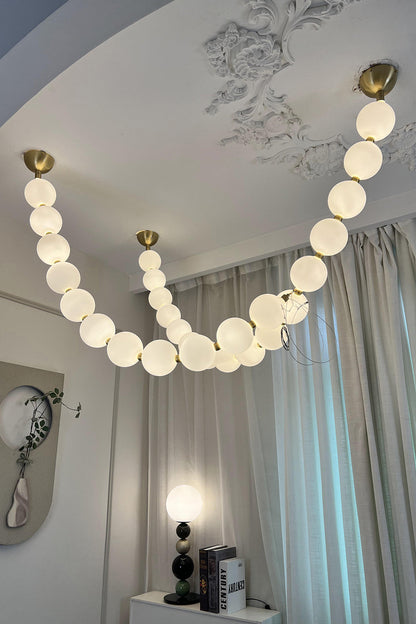 Pearl Necklace Chandelier 12cm - view 39 | morylighting