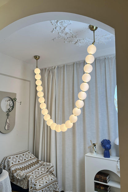 Pearl Necklace Chandelier - view 33 | morylighting