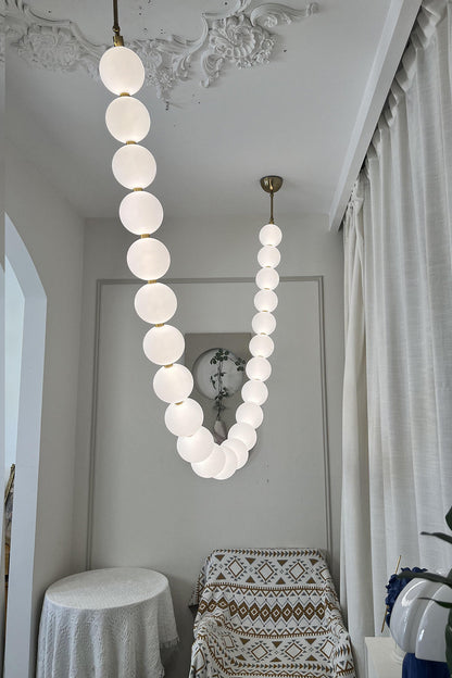 Pearl Necklace Chandelier - view 37 | morylighting