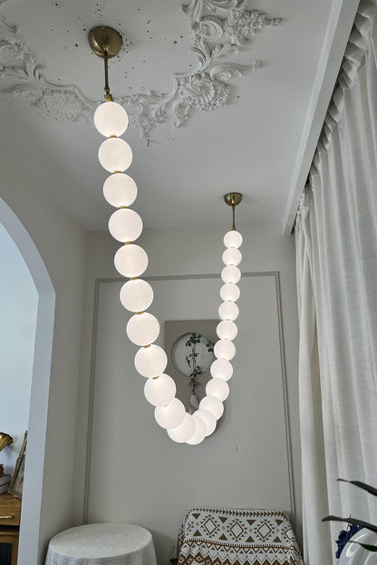 Pearl Necklace Chandelier - view 38 | morylighting