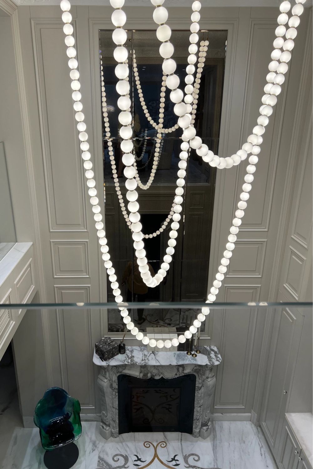 Pearl Necklace Chandelier 12cm - view 11 | morylighting