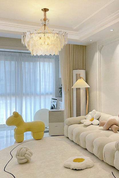 Pearls Glass Chandelier - morylighting