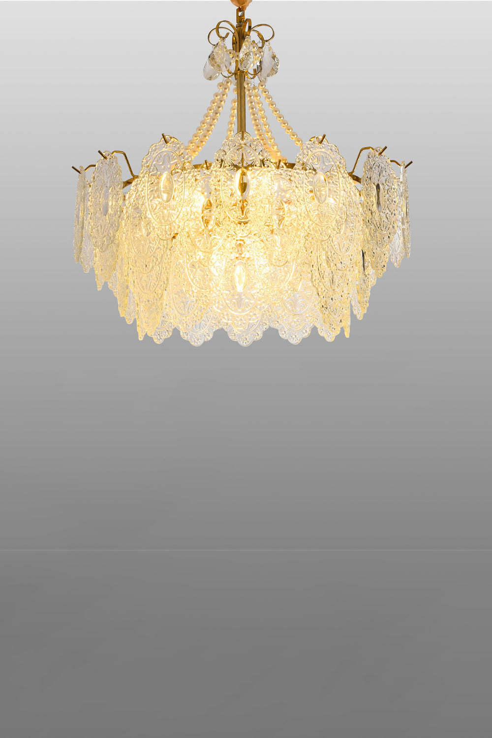 Pearls Glass Chandelier - morylighting