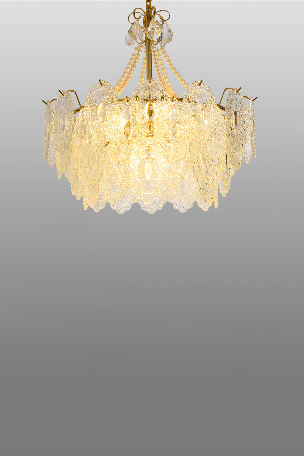Pearls Glass Chandelier - morylighting