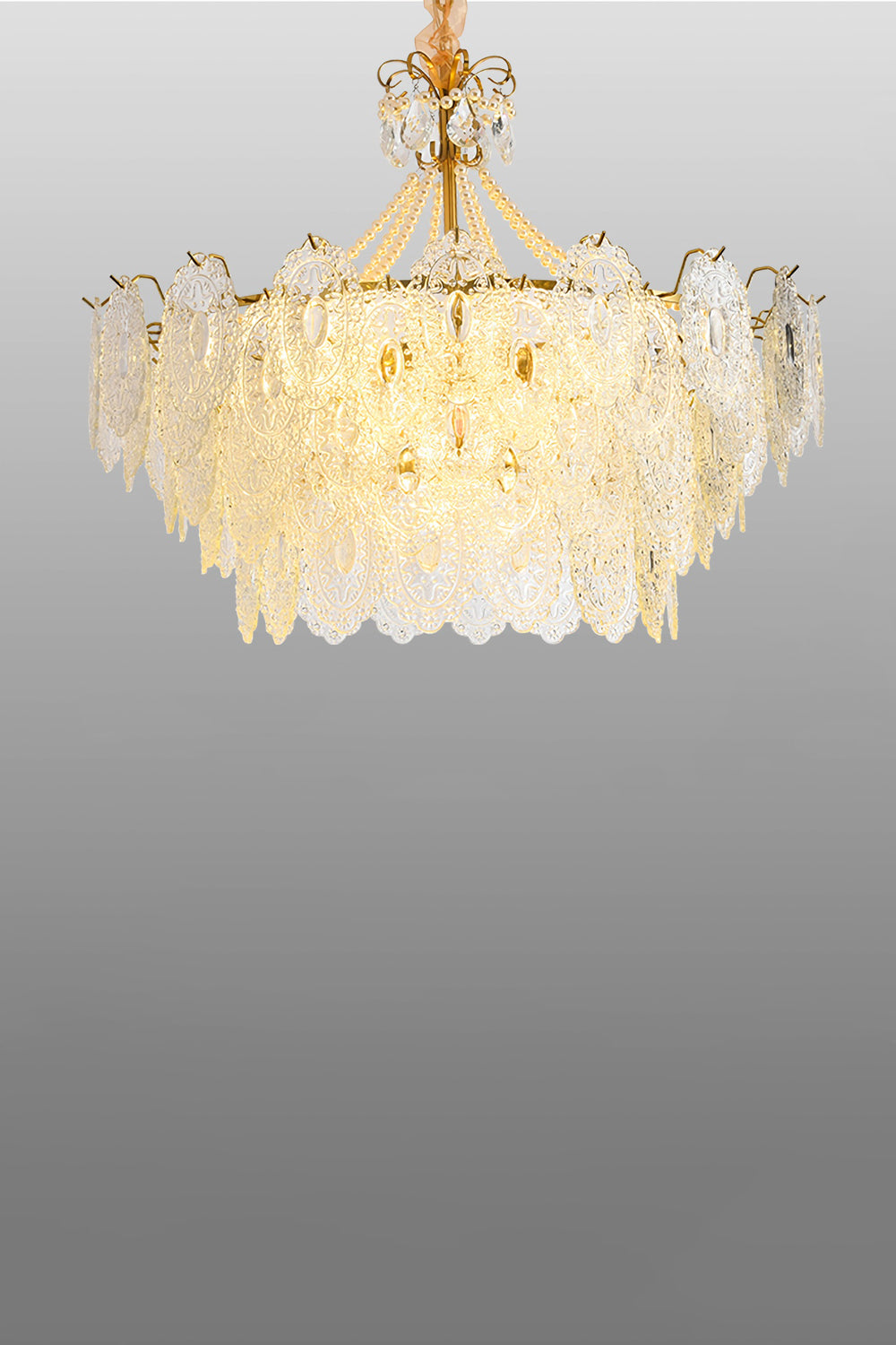Pearls Glass Chandelier - morylighting