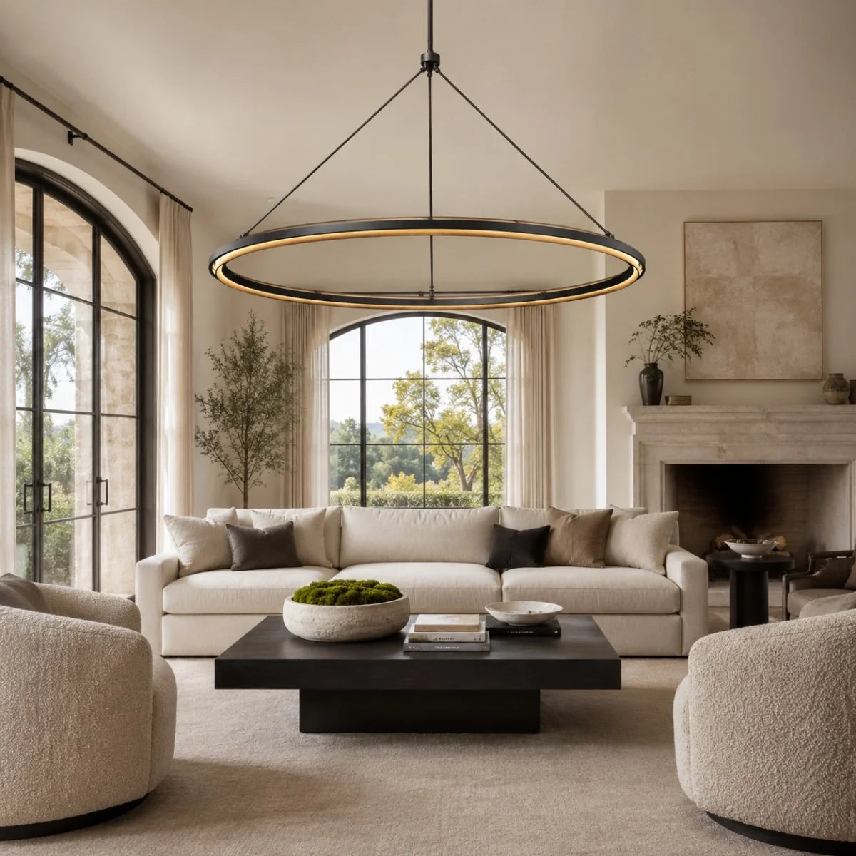 Perralte Round Chandelier