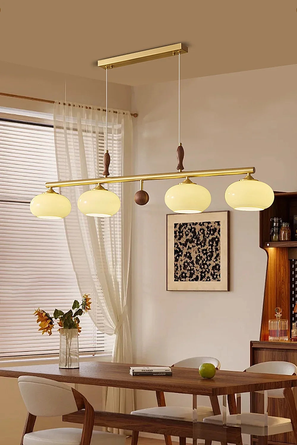 Persimmon Restaurant Chandelier - view 3 | morylighting