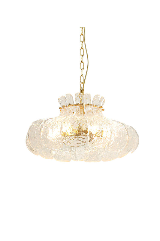 Modern Petal Ice Glass Pendant Light | morylighting