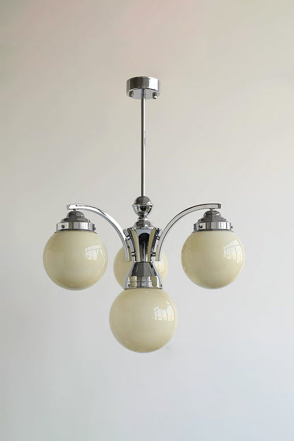 Pink Globe Modern Chandelier - view 9 | morylighting