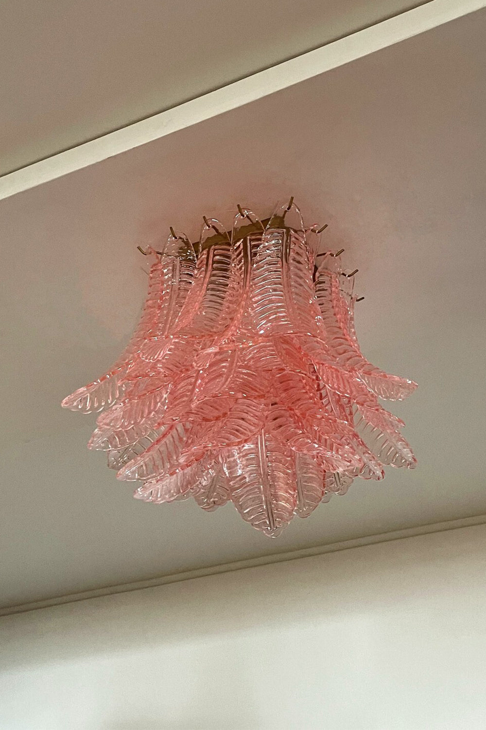 Pink Art Felci Glass Ceiling Light - view 11 | morylighting
