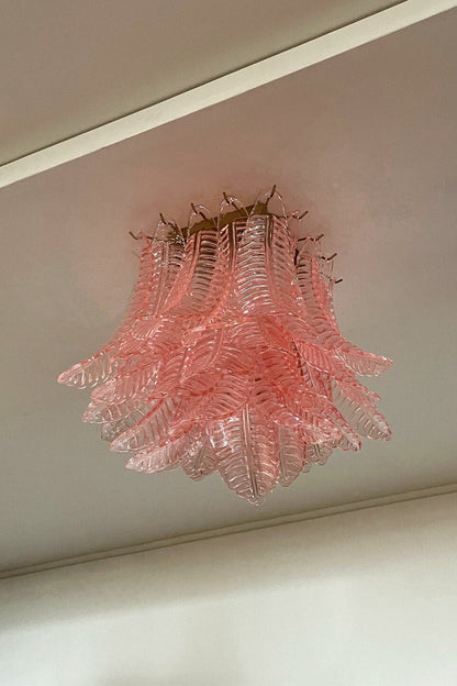Pink Art Felci Glass Ceiling Light - view 11 | morylighting