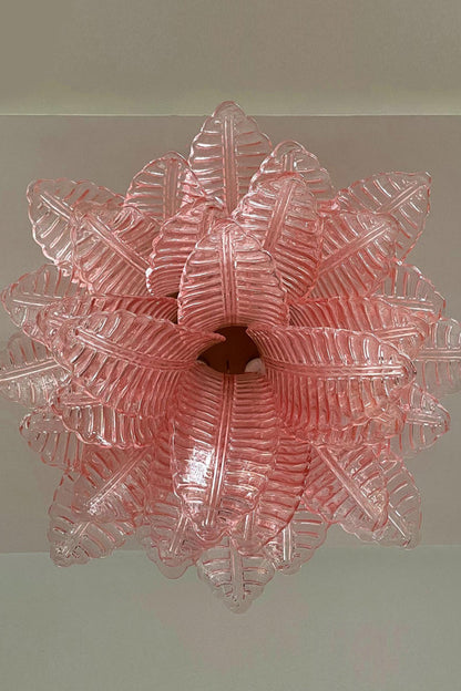 Pink Art Felci Glass Ceiling Light - view 13 | morylighting