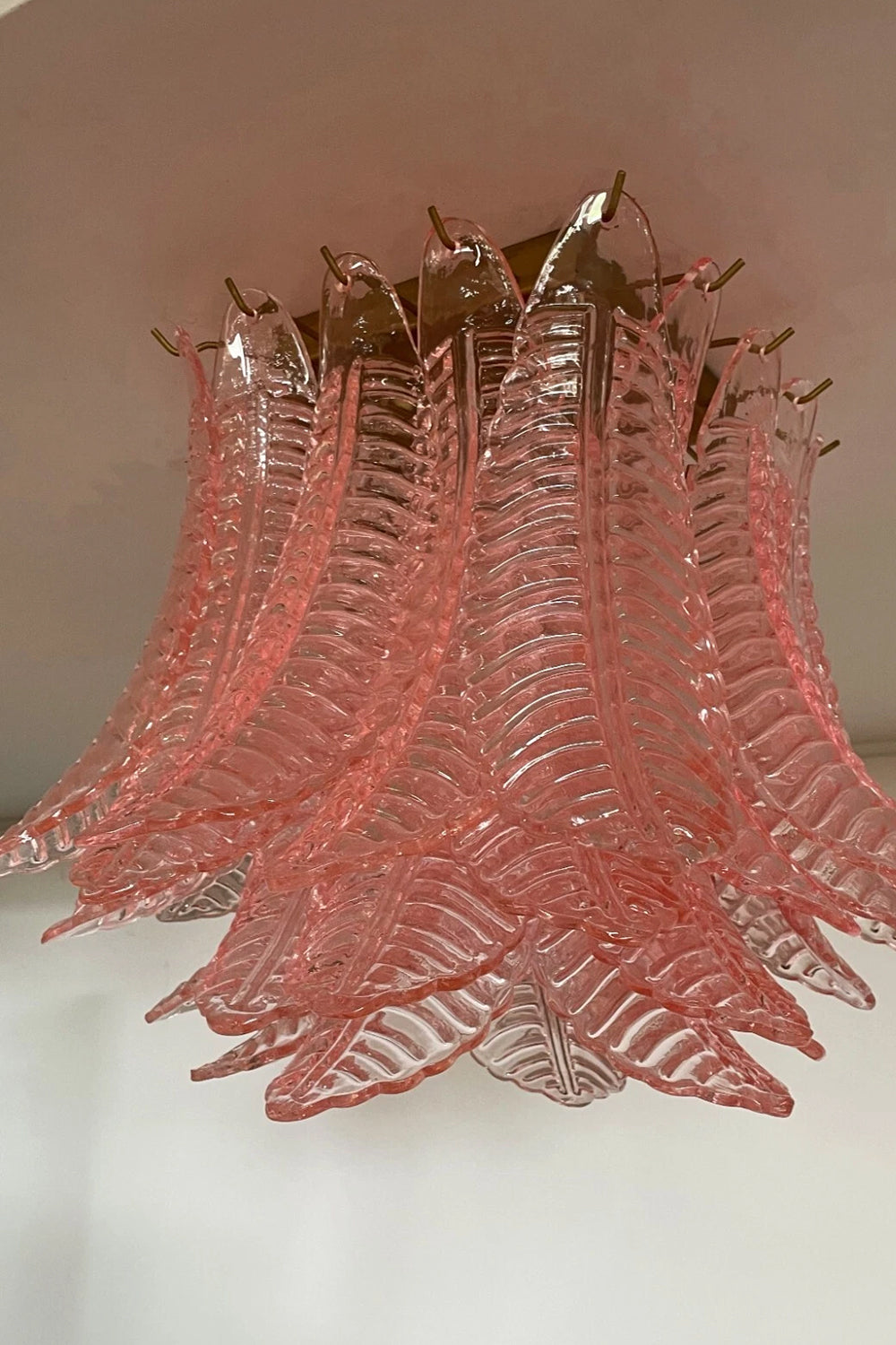 Pink Art Felci Glass Ceiling Light - view 15 | morylighting