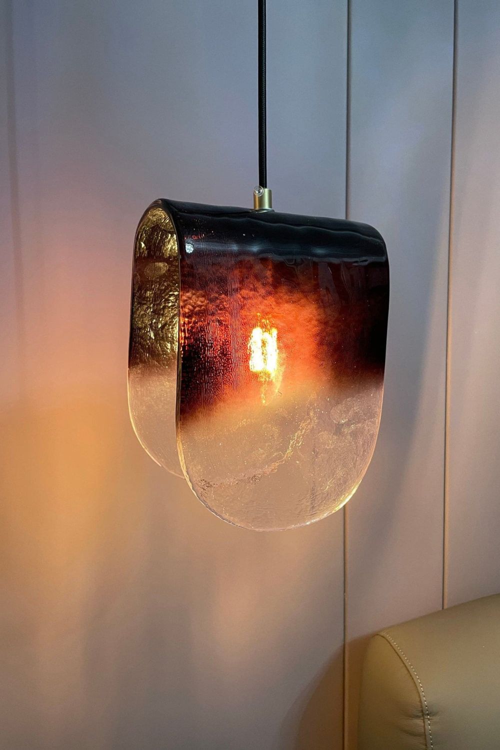Planck Pendant Gradient Glass Light - view 8 | morylighting