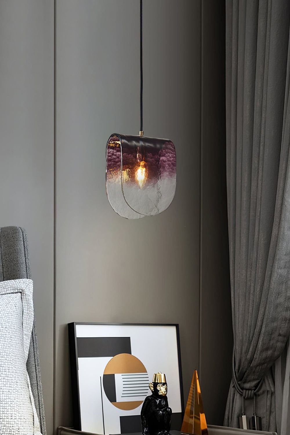 Planck Pendant Gradient Glass Light - view 2 | morylighting