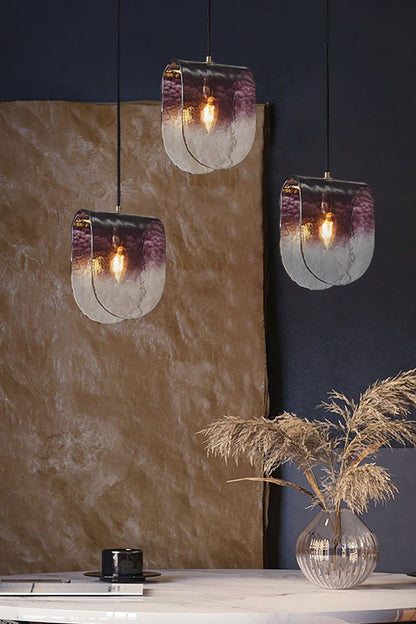 Planck Pendant Gradient Glass Light - view 6 | morylighting