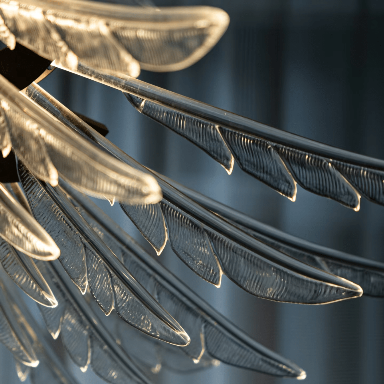 Galaxy Plumage Ascent Crystal Chandelier