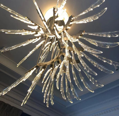 Galaxy Plumage Ascent Crystal Chandelier