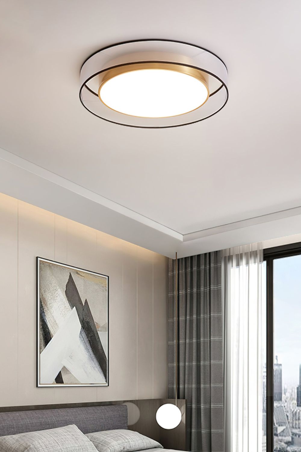 Post-Modern LED Ceiling Lamp - view 11 | morylighting