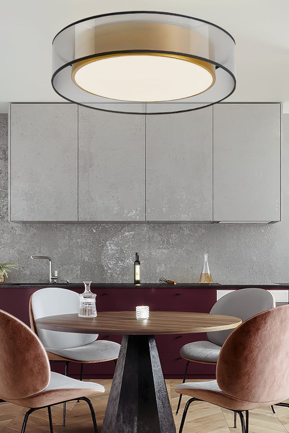 Post-Modern LED Ceiling Lamp - view 6 | morylighting