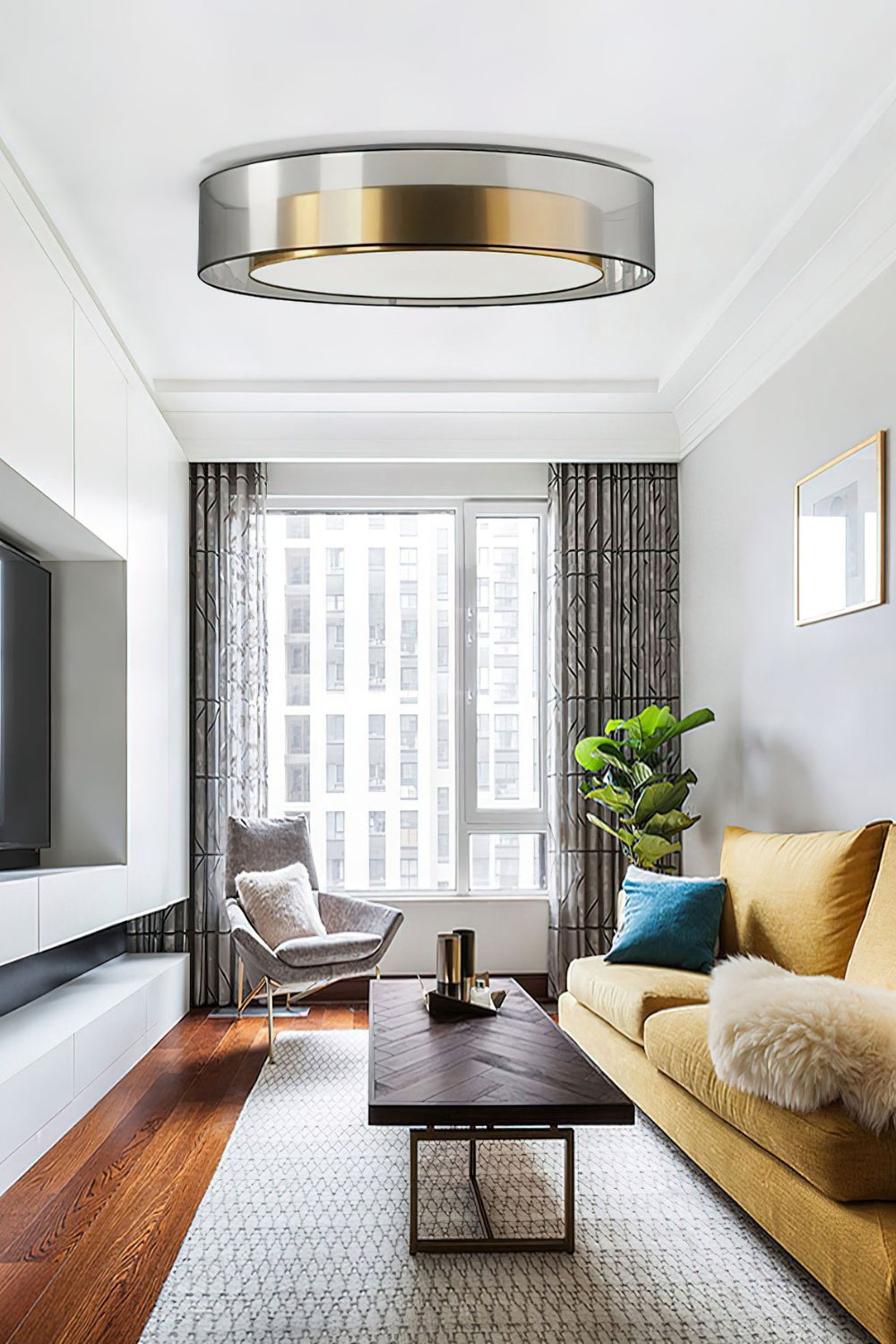 Post-Modern LED Ceiling Lamp - view 8 | morylighting