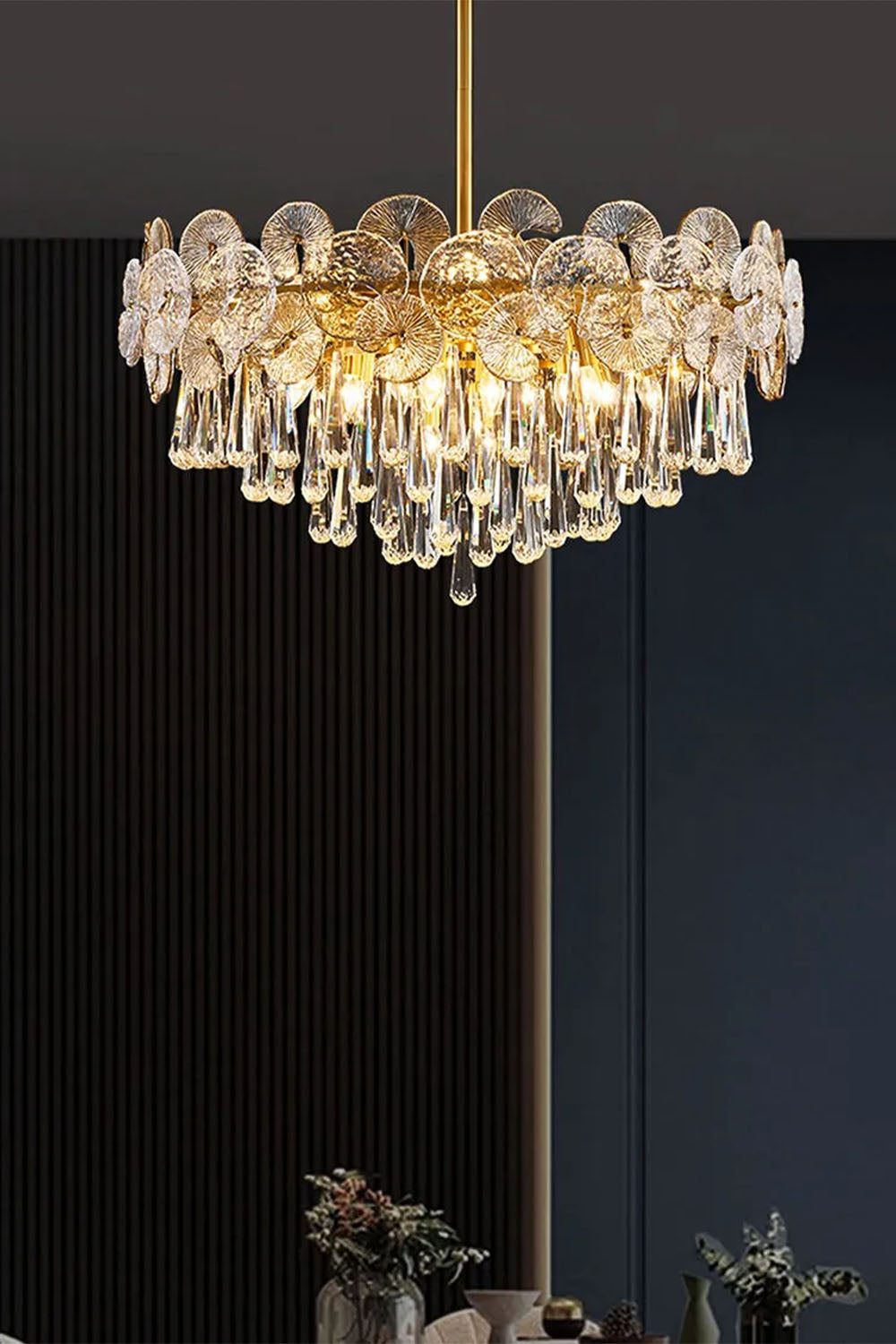 Postmodern Light Luxury Crystal Chandelier - view 2 | morylighting