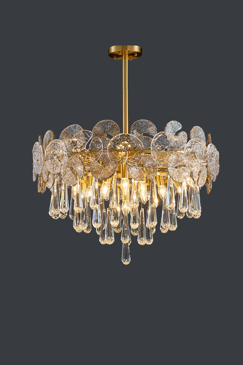 Postmodern Light Luxury Crystal Chandelier - view 8 | morylighting