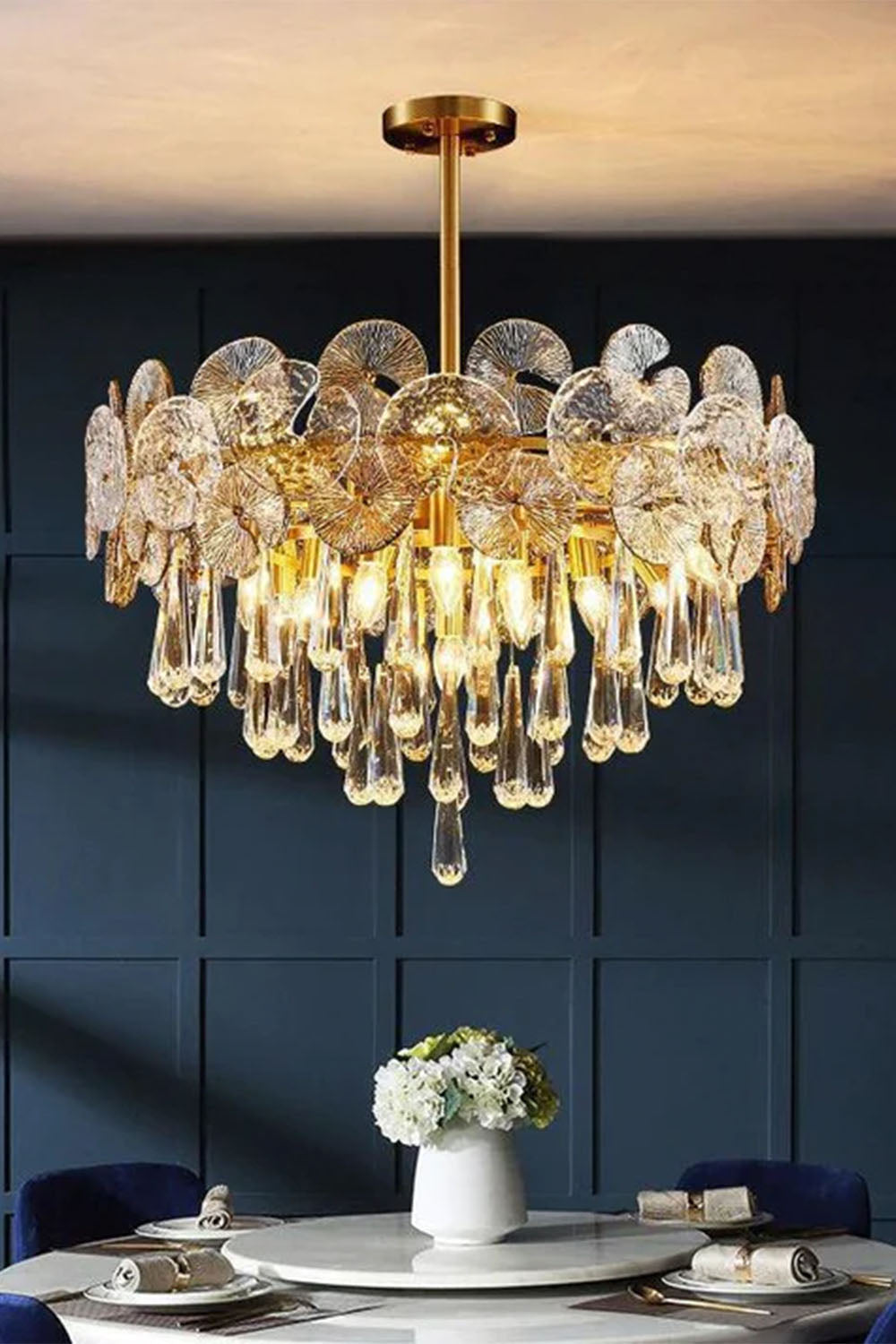 Postmodern Light Luxury Crystal Chandelier - view 4 | morylighting