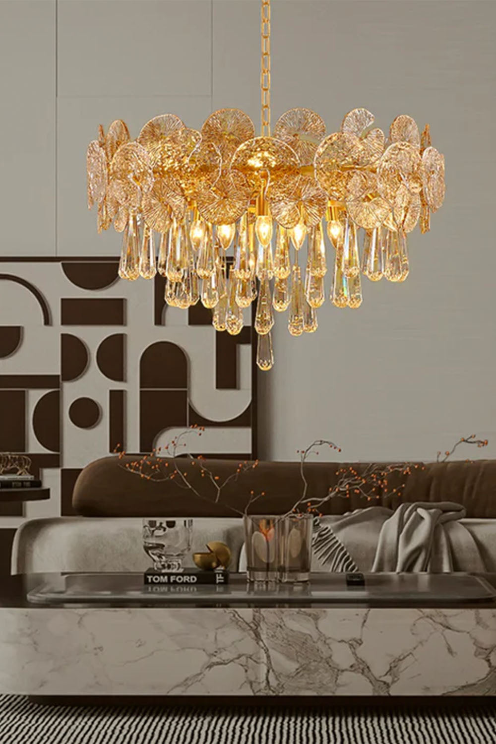 Postmodern Light Luxury Crystal Chandelier - view 6 | morylighting